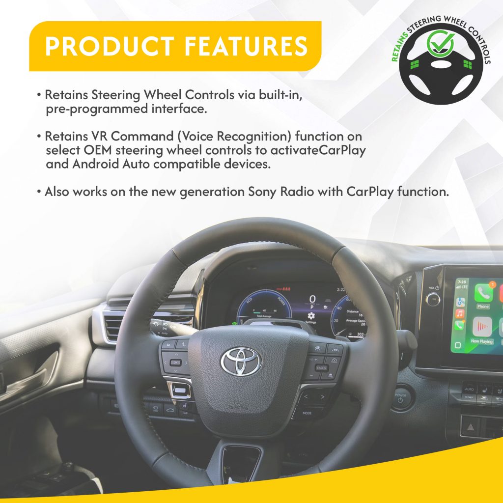 Control Wheel Interface SWR-A | Steering Wheel Control Retention Interface for Vehicles with ...