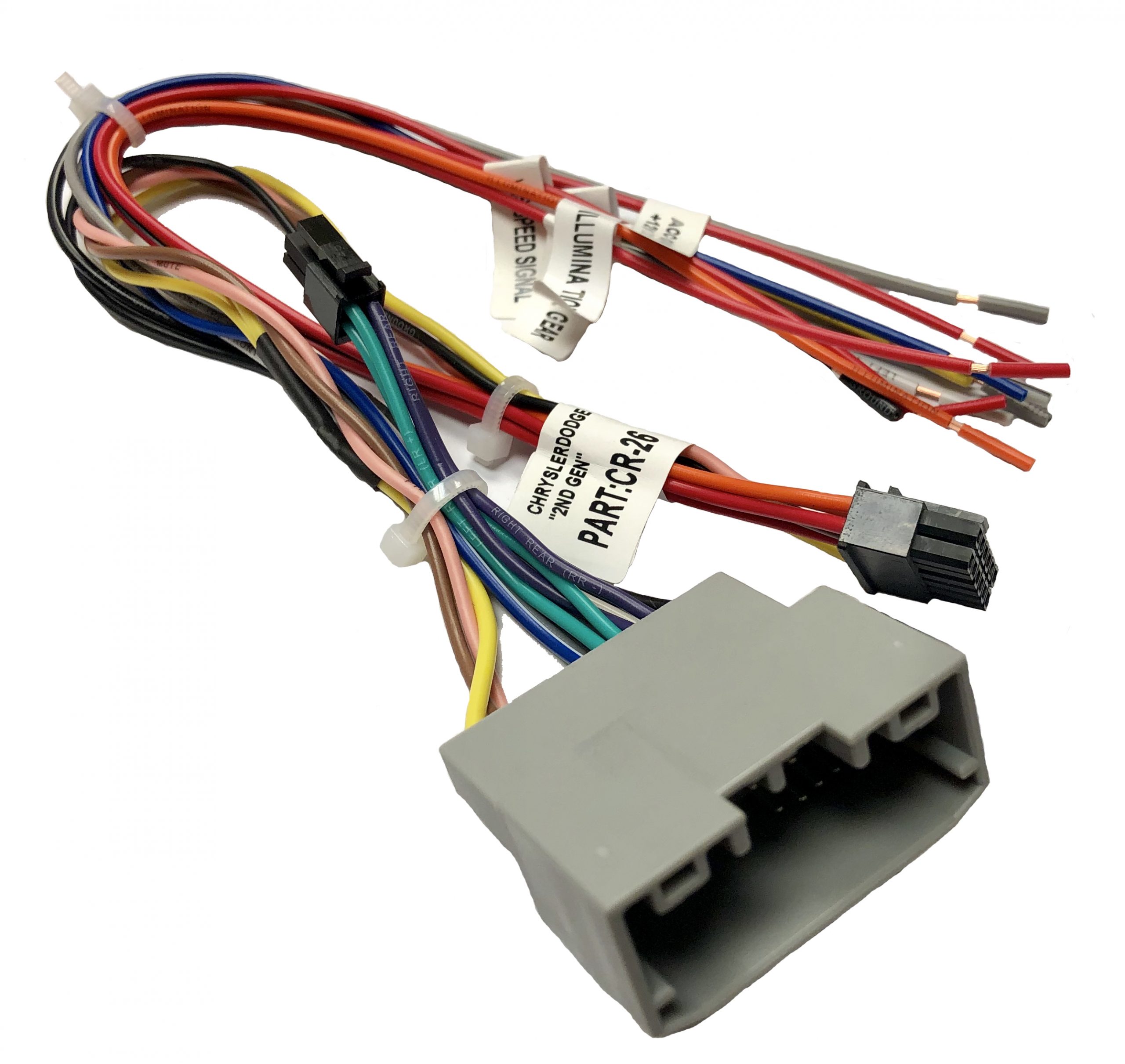 CRUX SWRCR-59 Radio Replacement Interface For Chrysler, Dodge, Jeep (2005-2016) - Retains Steering Wheel Controls & Backup Camera
