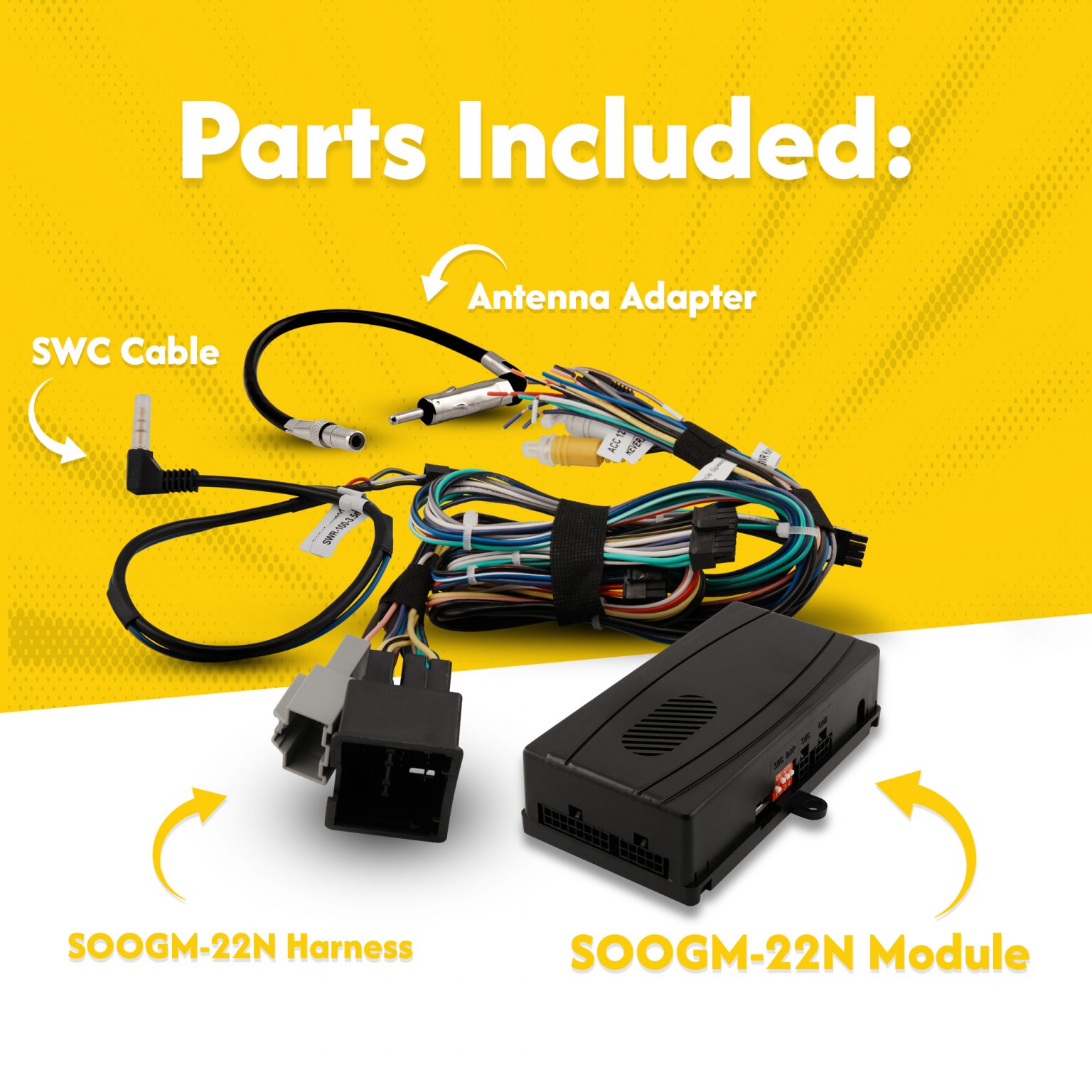 SOOGM-22N | OnStar Radio Replacement Interface with Steering Wheel ...